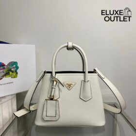 Double Saffiano Creme 25 cm
