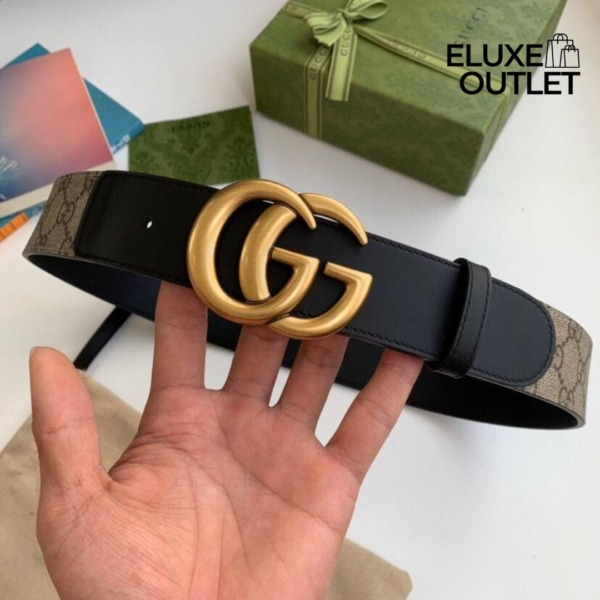 GG Marmont Braun/Schwarz 4 cm