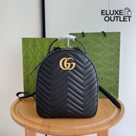 GG Marmont Backpack Schwarz 23 cm