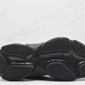 Triple S Clear Sole Schwarz