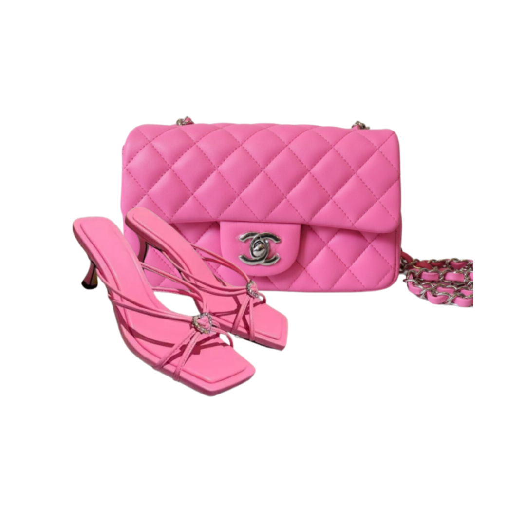 Set: Tasche, Heels