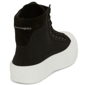 Deck Plimsoll Schwarz/Weiß