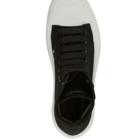 Deck Plimsoll Schwarz/Weiß