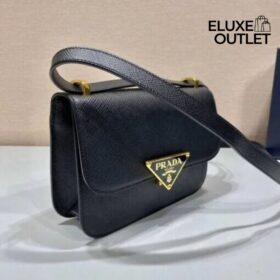 Saffiano Schwarz 22 cm