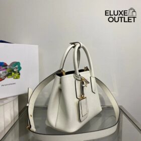 Double Saffiano Creme 25 cm