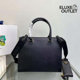 Saffiano Schwarz 28 cm