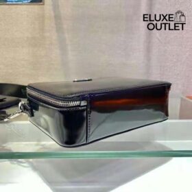 Brique Saffiano Schwarz 22 cm