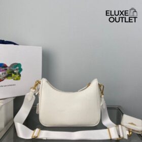 Re-Edition 2005 Saffiano Weiß 22 cm