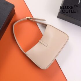 Le 5 a 7 Hobo Bag Creme 24,5 cm