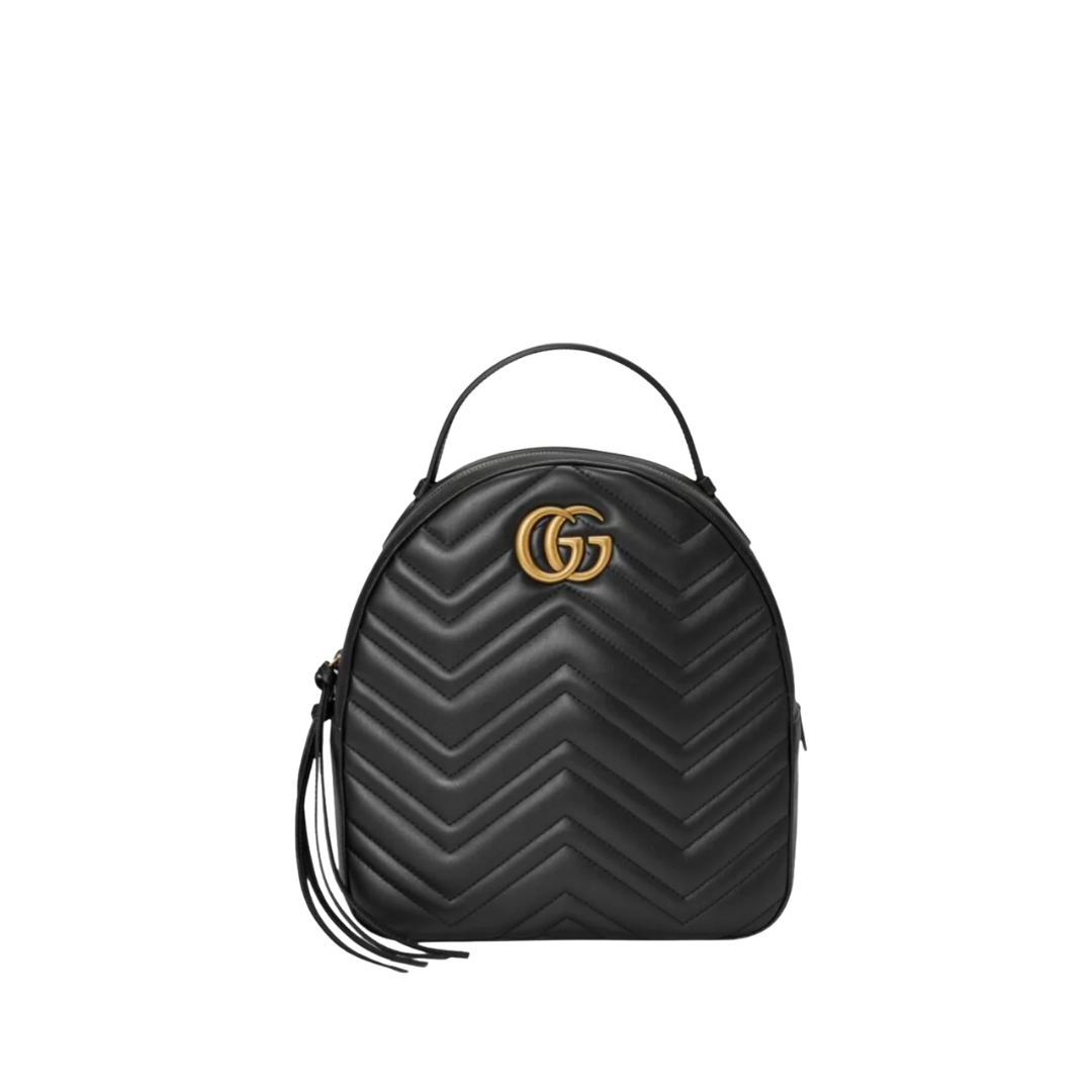 GG Marmont Backpack Schwarz 23 cm