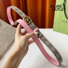 GG Marmont Braun/Rosa 3cm
