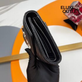 Cassandre Matelasse Schwarz 13 cm