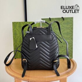 GG Marmont Backpack Schwarz 23 cm