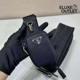 Re-Nylon Schwarz 23 cm