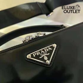 Brique Saffiano Schwarz 22 cm