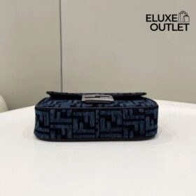 Baguette Chain Midi Dunkelblau 24 cm