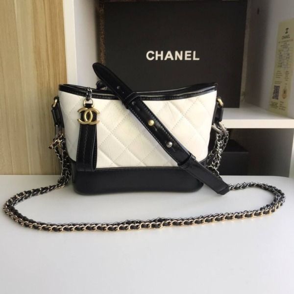 Gabrielle Weiß/Schwarz/Gold 20 cm