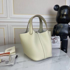 Picotin Lock Togo Creme 18 cm