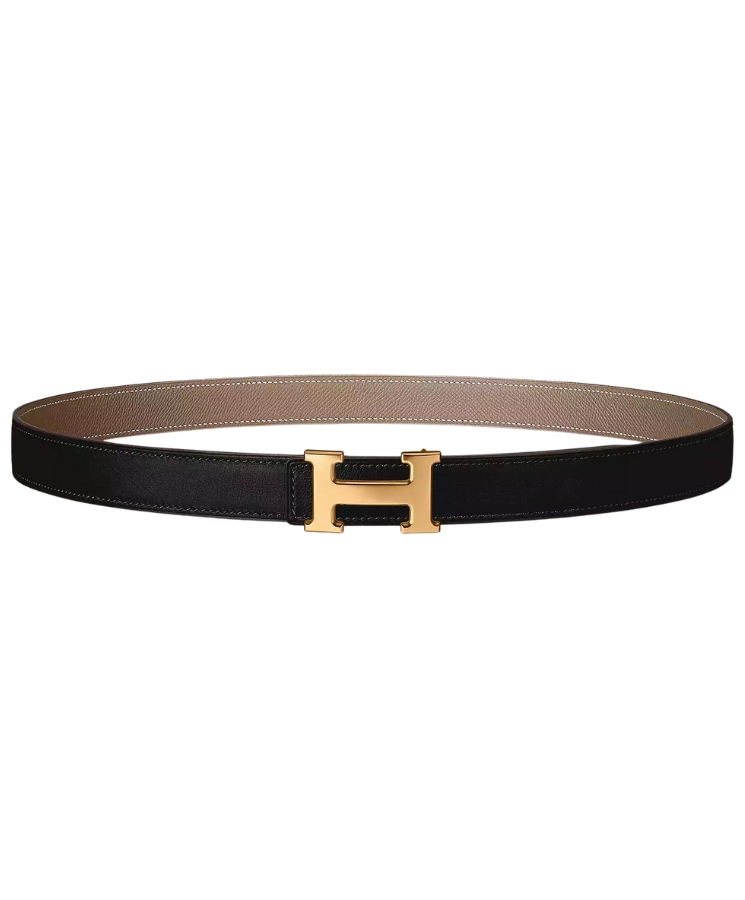 Mini H Schwarz/Braun/Goldbraun 2,4 cm