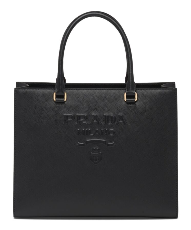 Saffiano Schwarz 28 cm