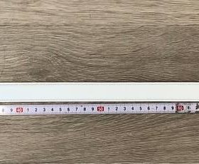 Mini H Weiß/Braun/Goldbraun 2,4 cm