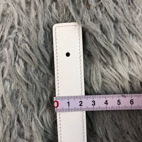 Mini H Weiß/Braun/Goldbraun 2,4 cm