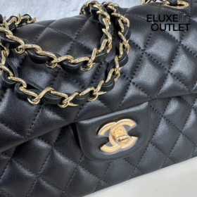Classic Glattes Leder Schwarz 25.5 cm