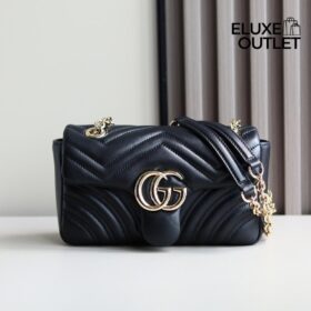 GG Marmont Schwarz/Gold 22 cm