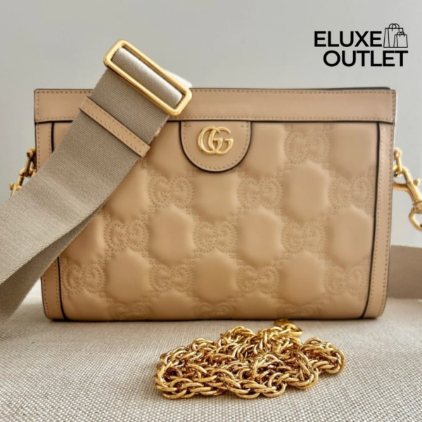 GG Matelasse Beige 26 cm