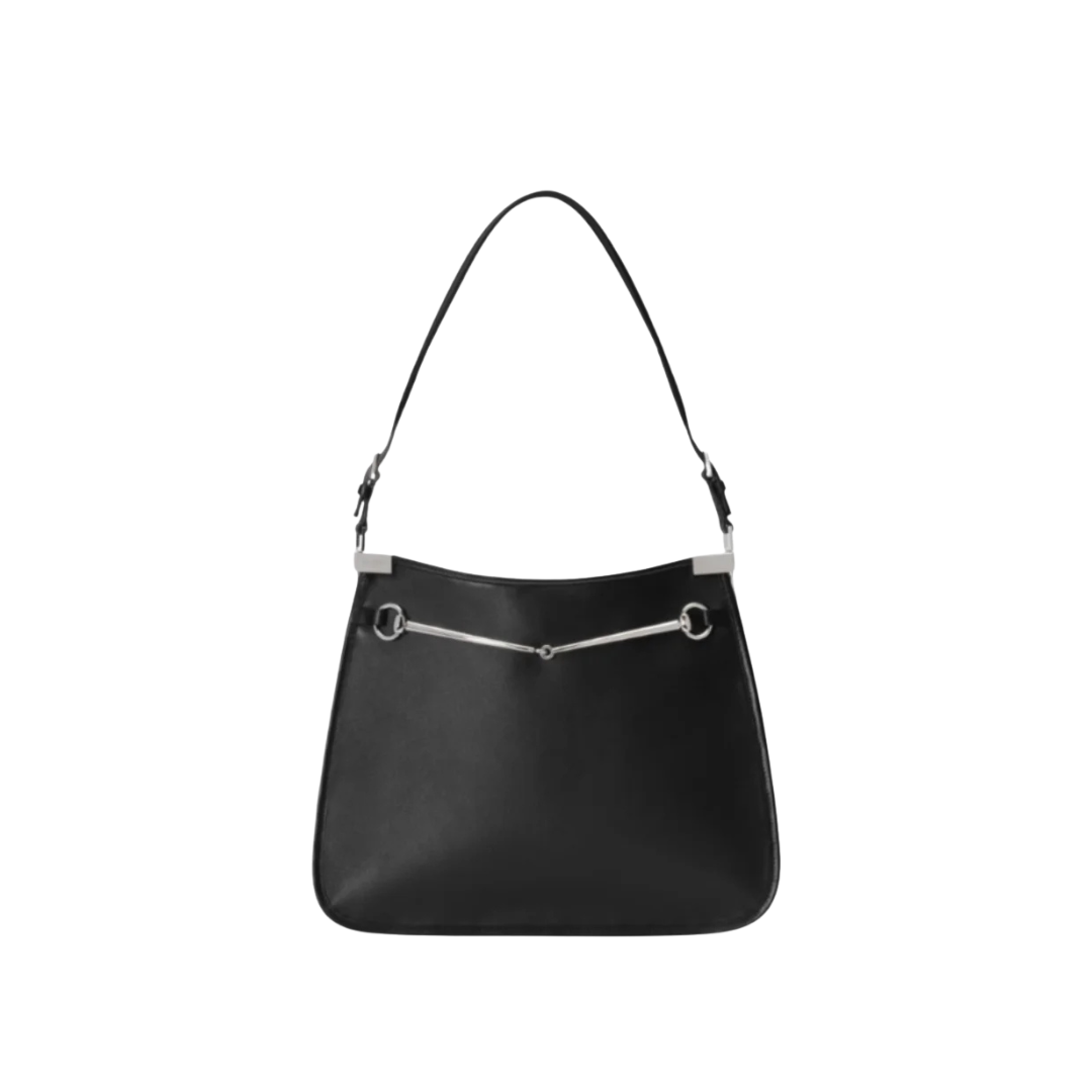 Horsebit Slim Schwarz 32 cm