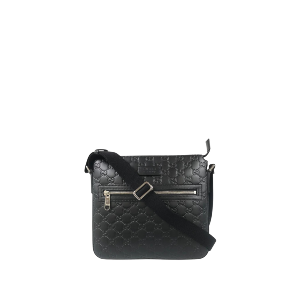 Schwarzes Signature-G-Leder