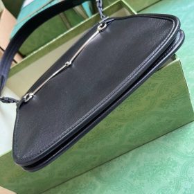 Horsebit Slim Schwarz 32 cm
