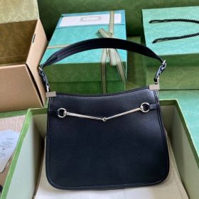 Horsebit Slim Schwarz 32 cm