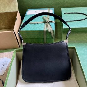 Horsebit Slim Schwarz 32 cm