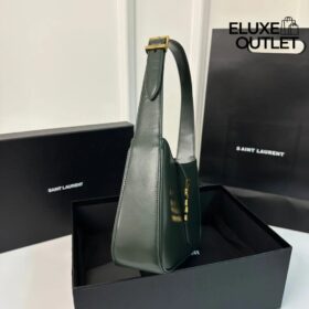 Le 5 a 7 Hobo Bag Dunkelgrün 24,5 cm