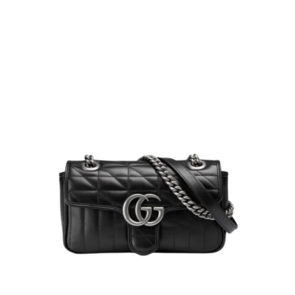 GG Marmont Schwarz/Silber 22 cm