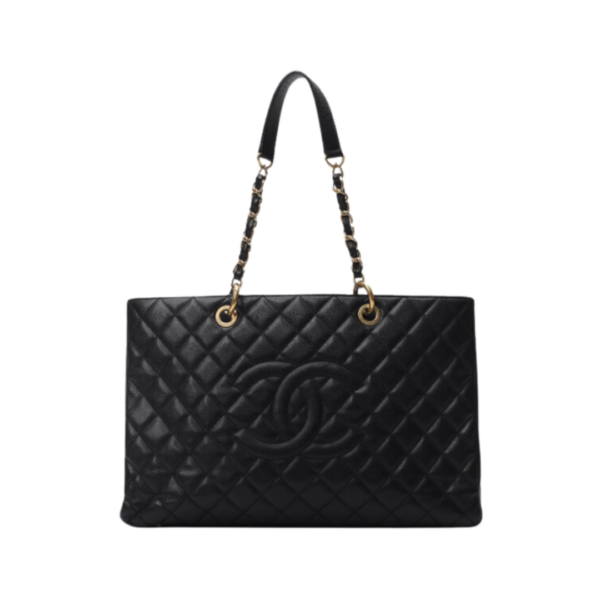 Grand Shopping Tote Schwarz 35 cm