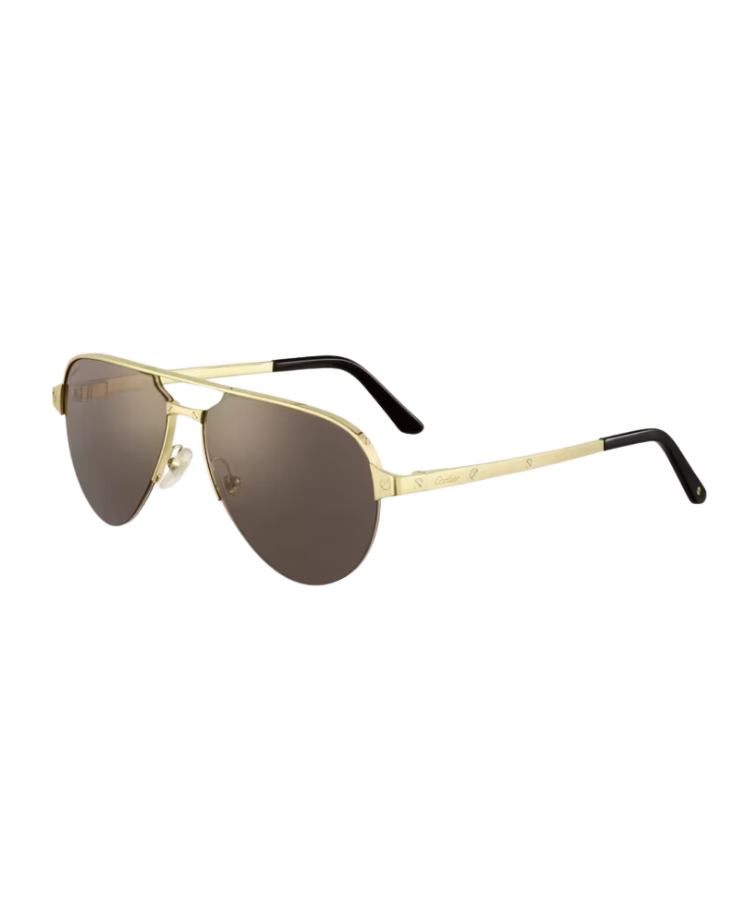 Santos Sonnenbrille Braun/Goldbraun