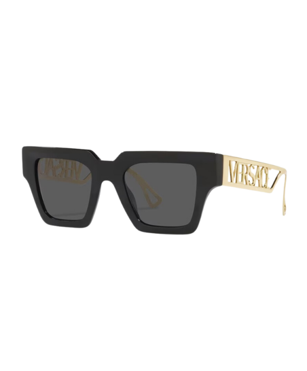 90s Vintage Schwarz/Goldbraun