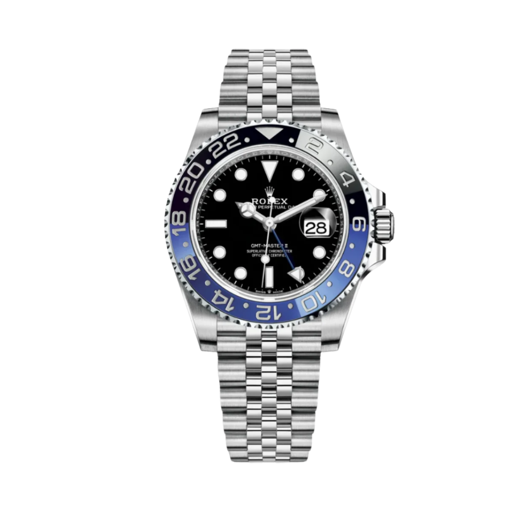 GMT-Master II Schwarz/Blau/Silber 40 mm