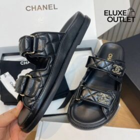 Schwarze Sandalen