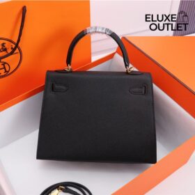 Kelly Black/Epsom Gold 25