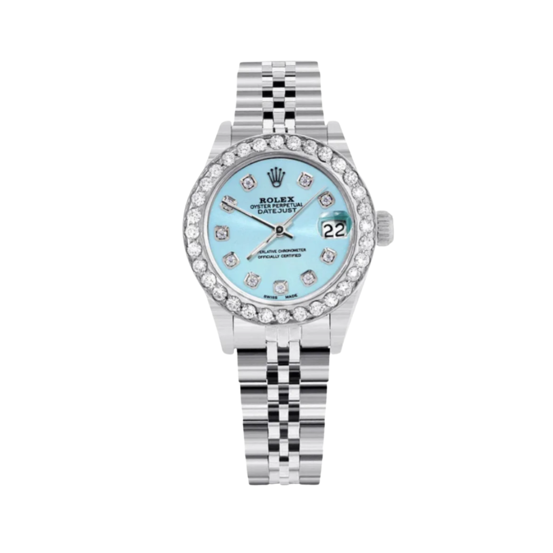 Datejust Blau/Silber 26 mm