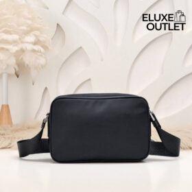 Re-Nylon and Saffiano Schwarz 21 cm