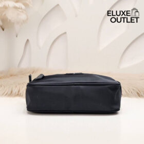 Re-Nylon and Saffiano Schwarz 21 cm