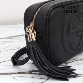 Soho Leather Disco Schwarz 21 cm