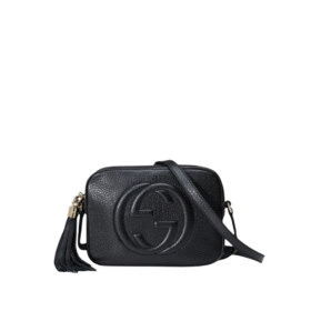Soho Leather Disco Schwarz 21 cm
