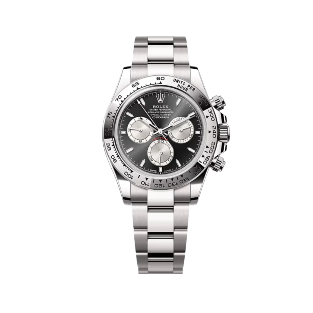 Cosmograph Daytona Schwarz/Silbern 40 mm