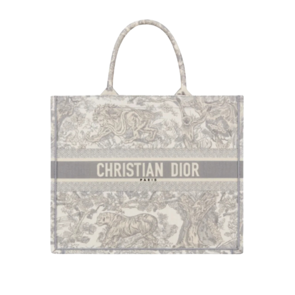 Book Tote Grau/Ecru 42 cm