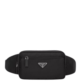 Re-Nylon and Saffiano Schwarz 21 cm